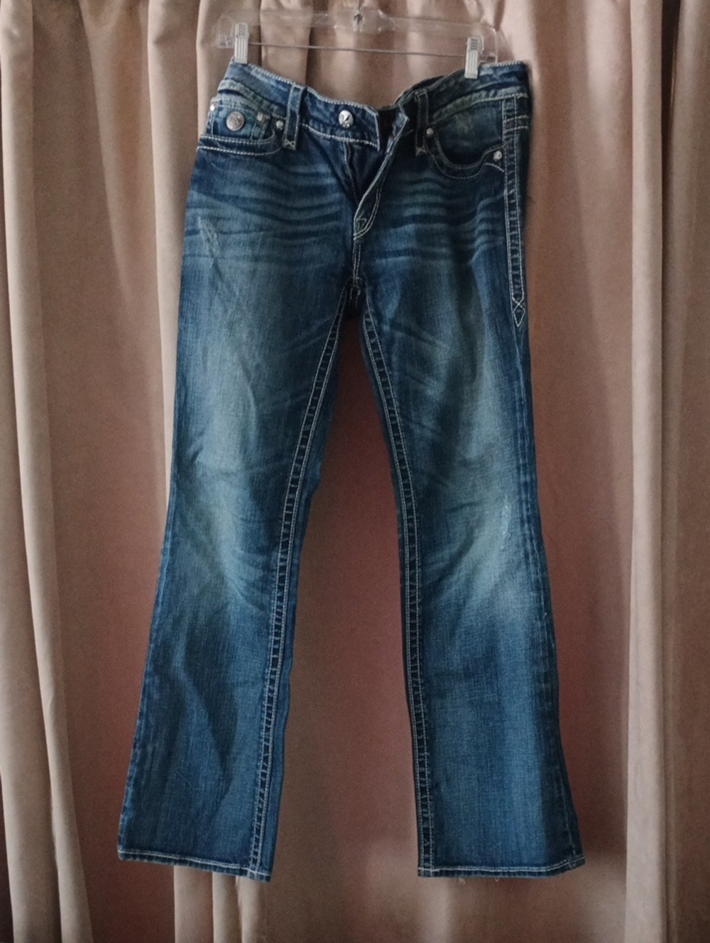 Rock Revival Women's Boot Cut Jeans - Blue Denim